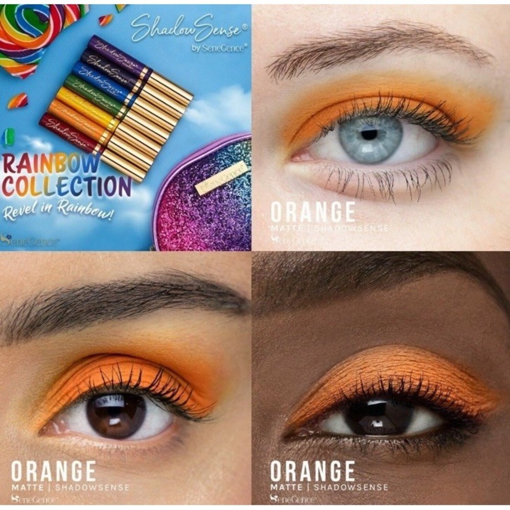 NEW ShadowSense By SeneGence Long Lasting Eyeshadow Sealed Orange